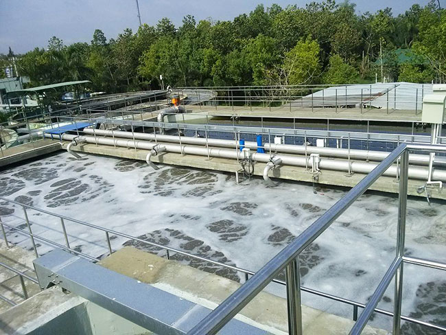 Industrial wastewater treatment system